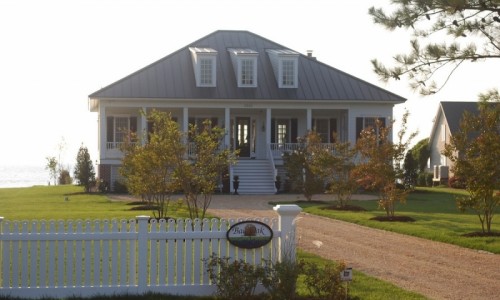 JMB HOMES Tilghman Island Custom Home Exterior