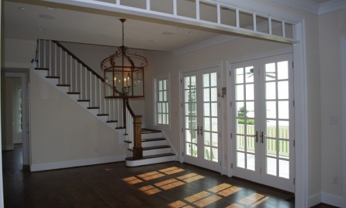 JMB HOMES Tilghman Island Custom Home living area with much sunlight