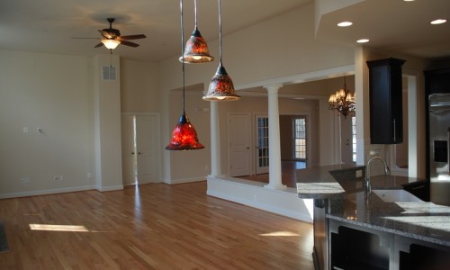 JMB HOMES Augusta Ridge - Lot 6 Monticello custom lighting