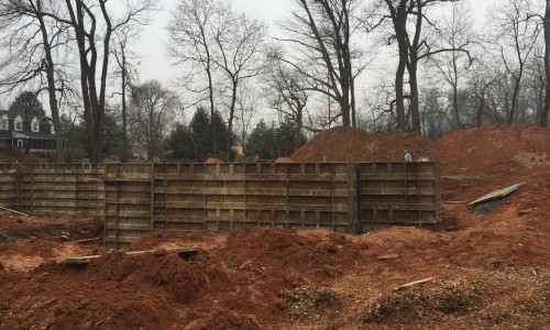 Worthington Valley, custom home, foundation