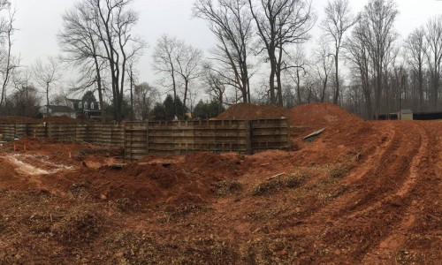 Worthington Valley, custom home, foundation 2