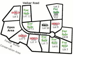 Plat Oak Grove Farm Lots for sale